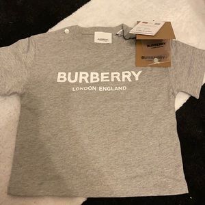 Burberry kids logo tshirt brand new with tags